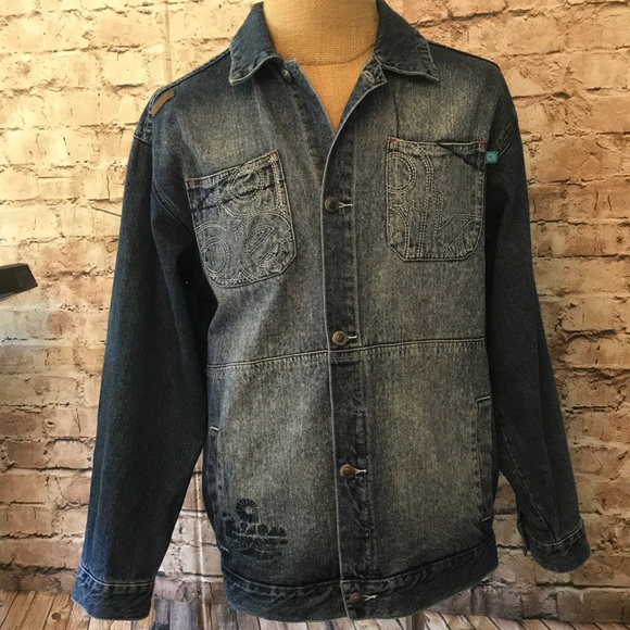 akademiks jean jacket
